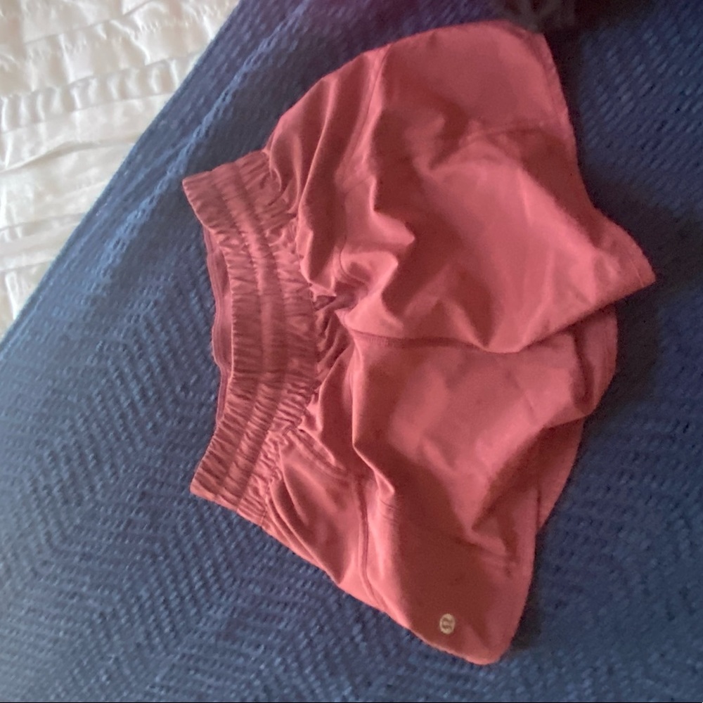 Mauve Lululemon Tracker V Shorts - image 2